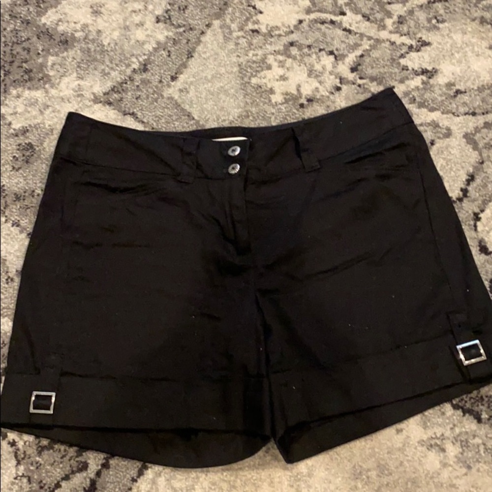 WHBM black dressy shorts
